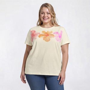 Juniors Plus Attitude Not Included Photoreal Pigment Print Top